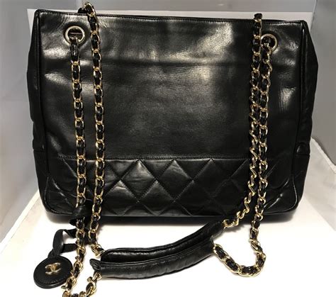 chanel chain shoulder handbags|chanel vintage chain shoulder bag.